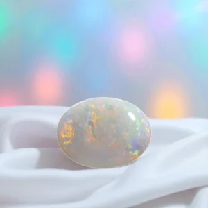 White Opal with Fire | Intuition and Inspiration