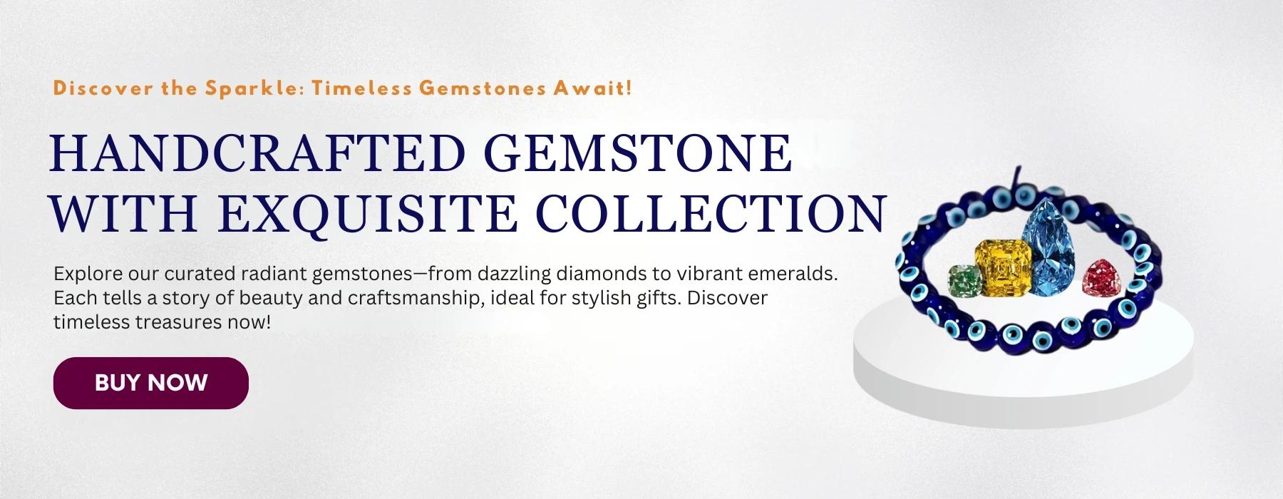 Braclets Banner Gemstone