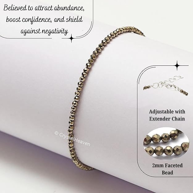 Pyrite Anklet for Women