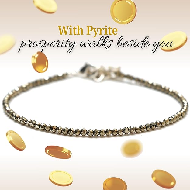 Pyrite Anklet for Women
