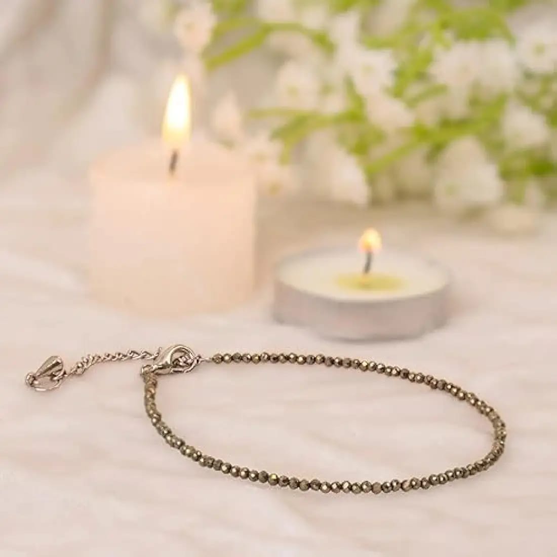 Pyrite Anklet for Women - Image 2